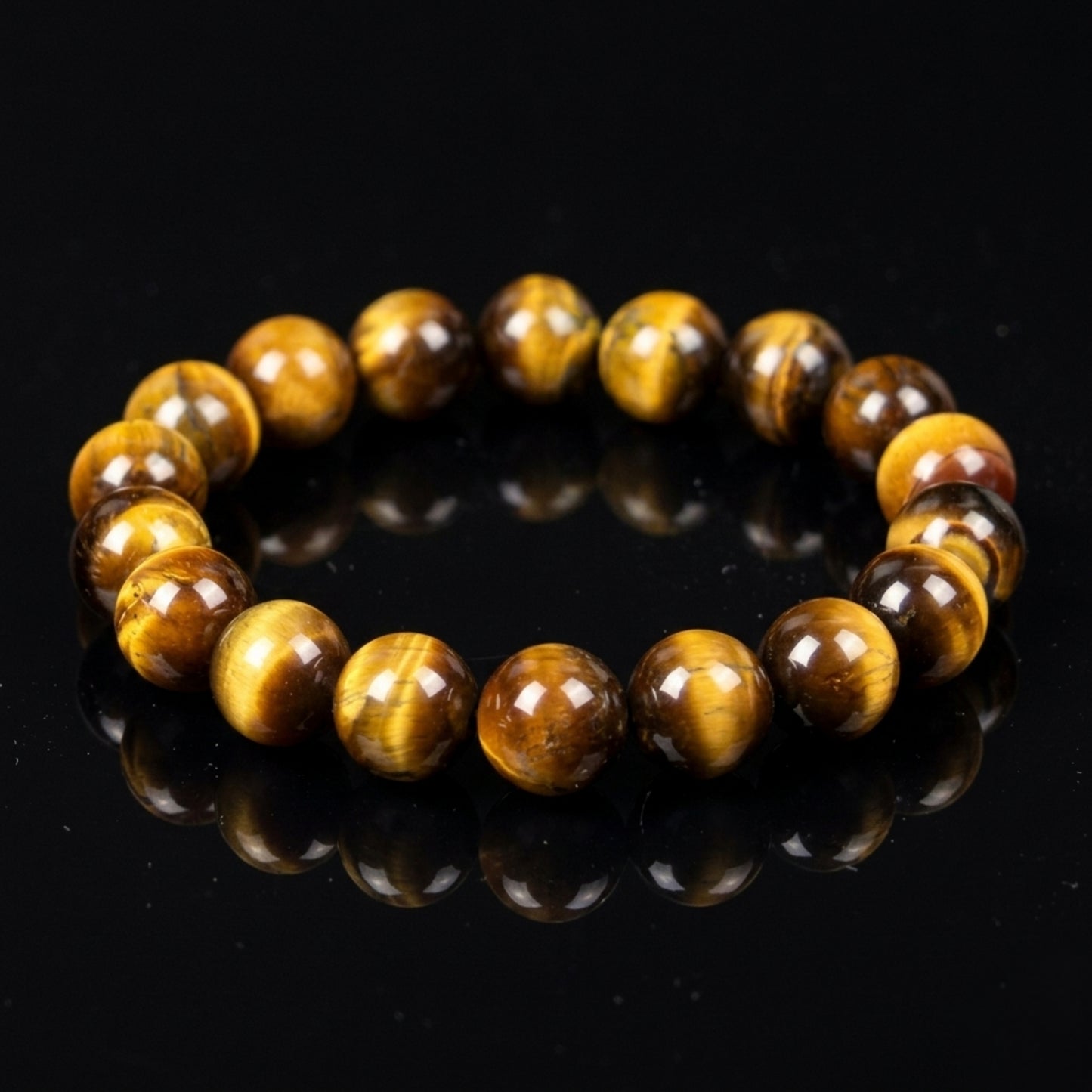 Tiger’s Eye Bracelet – Stone of Courage & Protection Energy Jewelry