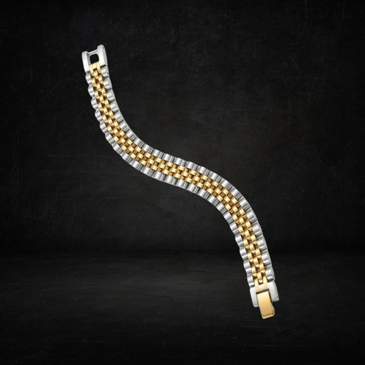 Jubilee Link Bracelet – Gold, Silver & Two-Tone Luxury Watch Style